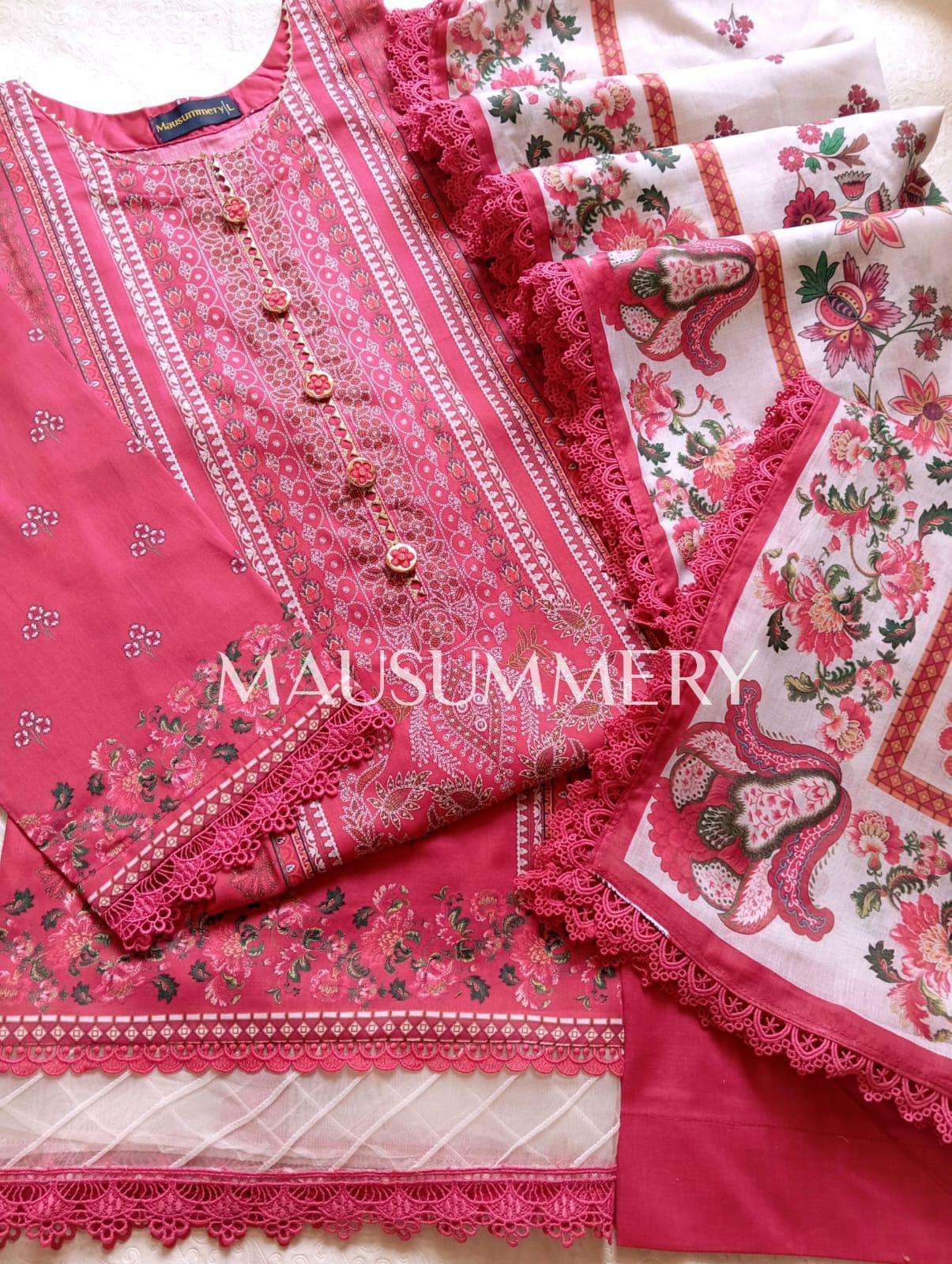 RAMZAN COLLECTION  MAUSAMMERY STITCHED COLLECTION 2025 BY READY WEAR